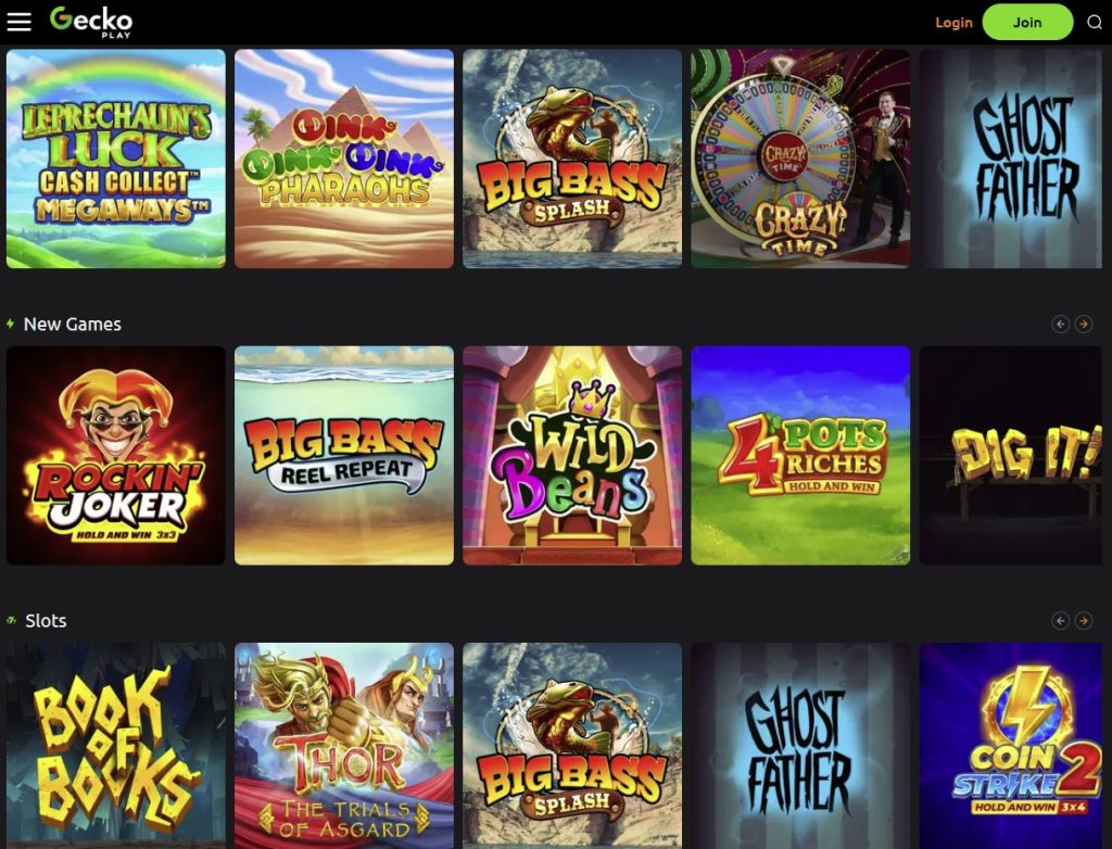 New UK Online Gambling site - GeckoPlay Casino