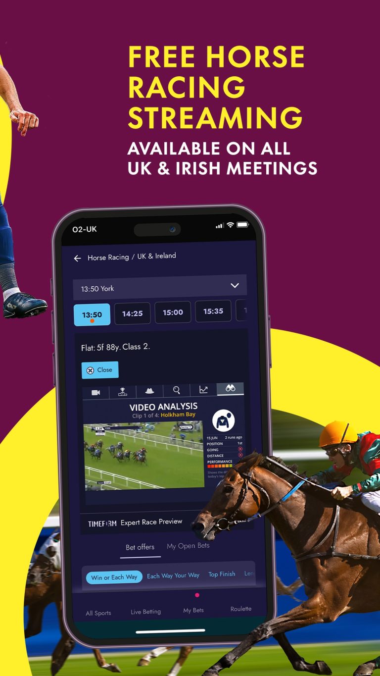 Grosvenor Sport app free horse racing streaming screen – official App Store screenshot