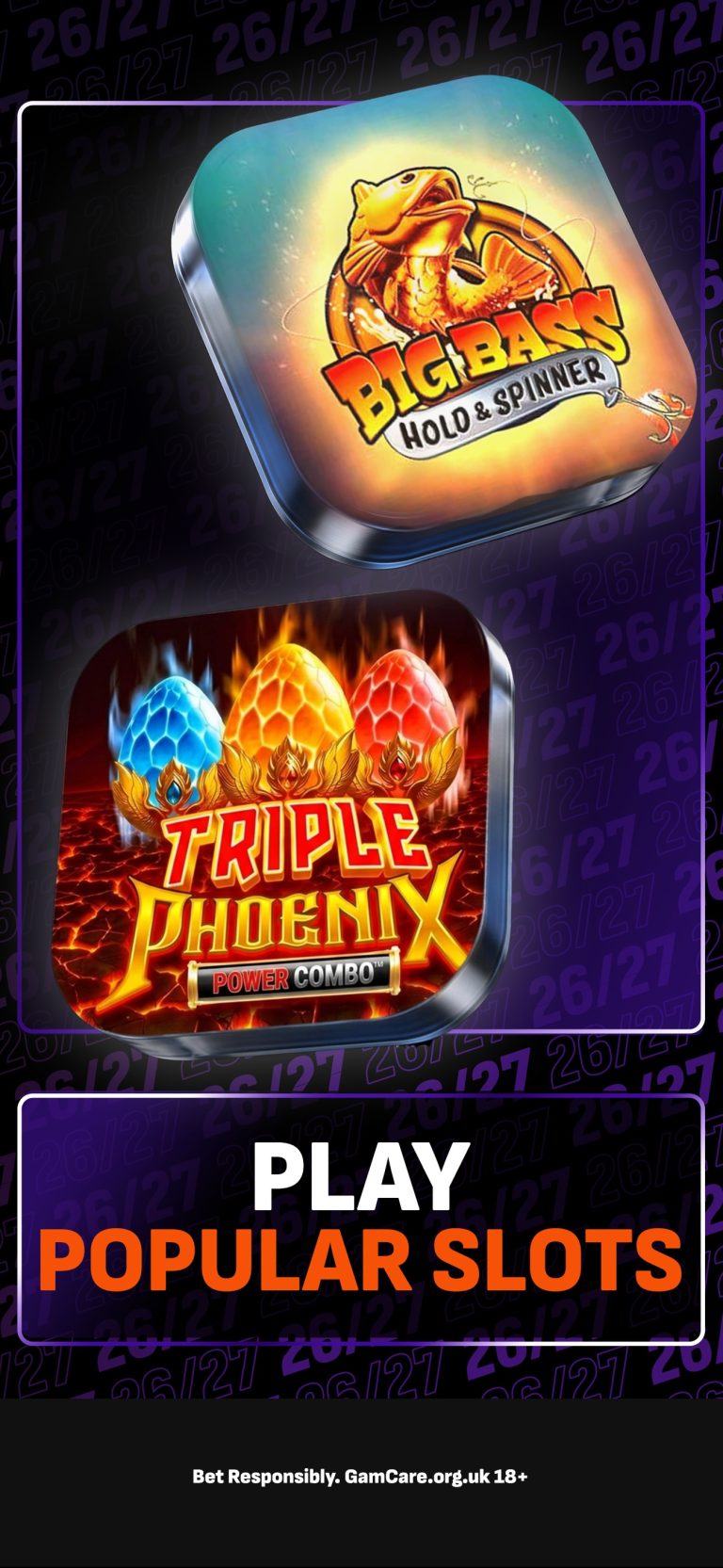 LiveScore Vegas app popular slots selection – official App Store screenshot
