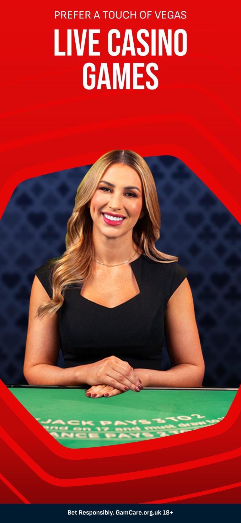 Virgin Bet app live casino tables screen – official App Store screenshot