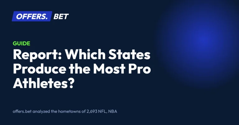 Report: Which States Produce the Most Pro Athletes? – offers.bet